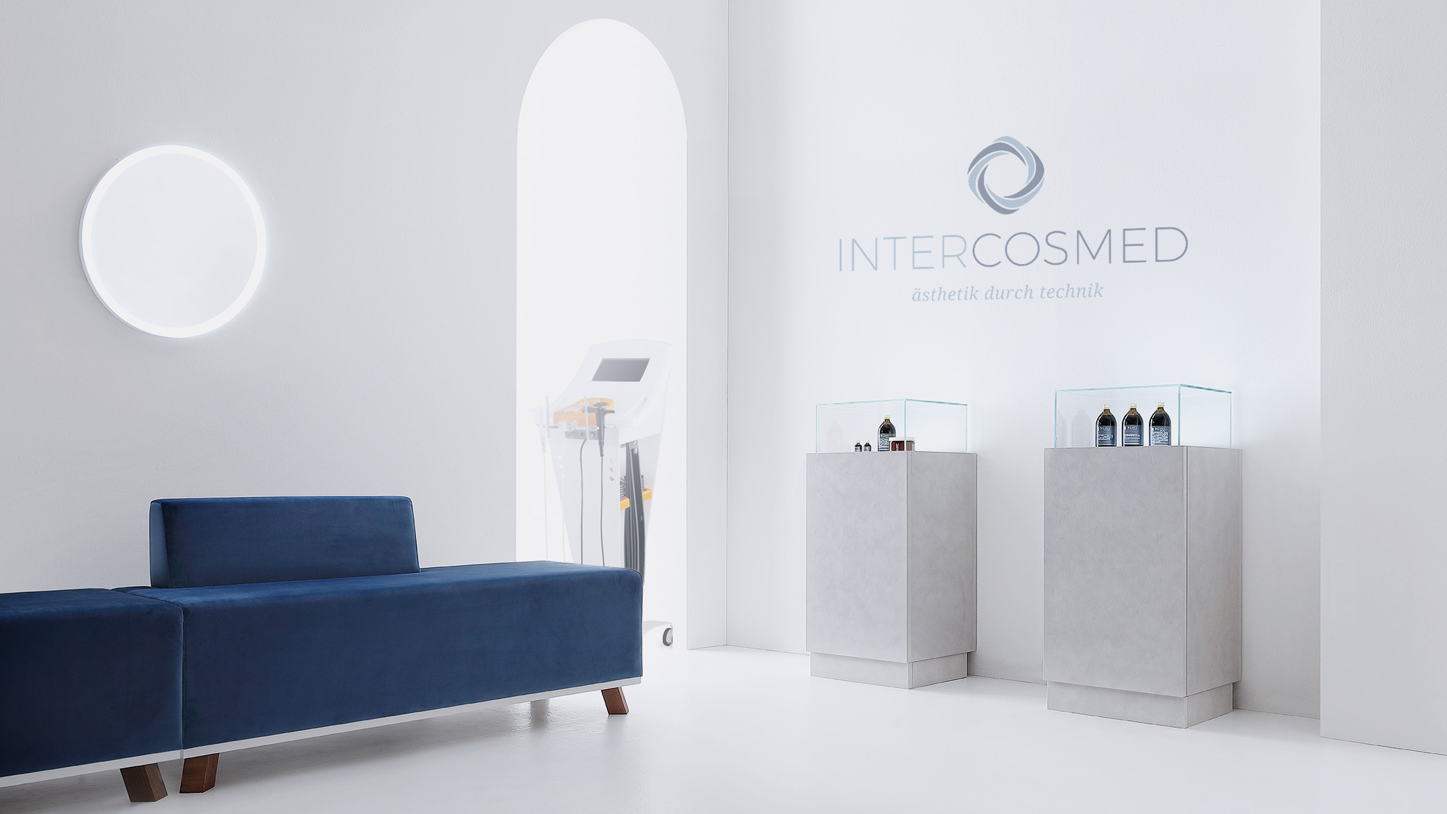 Intercosmed Showroom Berlin – Leistungskonzepte für Praxen und Institute